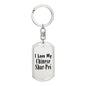 Love My Chinese Shar-Pei - Luxury Dog Tag Keychain