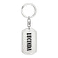 Lucinda v01 - Luxury Dog Tag Keychain