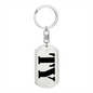 Ty - Luxury Dog Tag Keychain