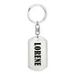 Lorene v01 - Luxury Dog Tag Keychain