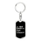 Giant Schnauzer v2 - Luxury Dog Tag Keychain