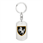 1st Tank Brigade (Ukraine) - Luxury Dog Tag Keychain