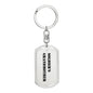 Soldier's Grandmother - Luxury Dog Tag Keychain