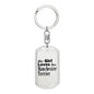 Manchester Terrier - Luxury Dog Tag Keychain