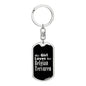Belgian Tervuren v2 - Luxury Dog Tag Keychain