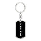 Mariano v2 - Luxury Dog Tag Keychain