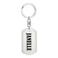 Janelle v01 - Luxury Dog Tag Keychain