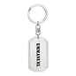Emmanuel - Luxury Dog Tag Keychain