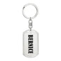Bernice v01 - Luxury Dog Tag Keychain