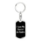 Love My Bouvier des Flandres v2 - Luxury Dog Tag Keychain