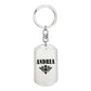 Andrea v01a - Luxury Dog Tag Keychain