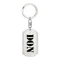 Don - Luxury Dog Tag Keychain