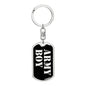 Army Boy v2 - Luxury Dog Tag Keychain