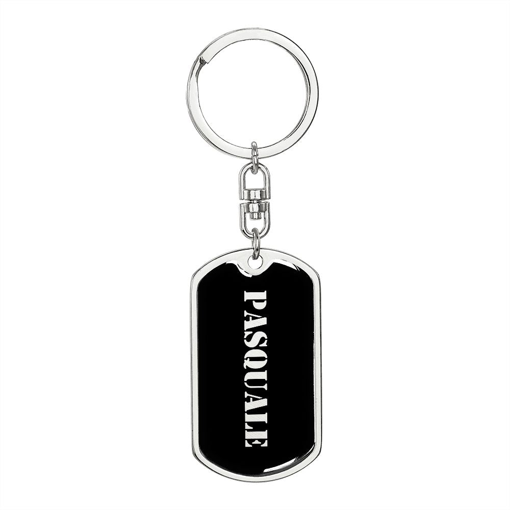 Pasquale v2 - Luxury Dog Tag Keychain