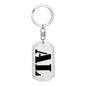 Al - Luxury Dog Tag Keychain