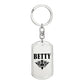 Betty v01a - Luxury Dog Tag Keychain