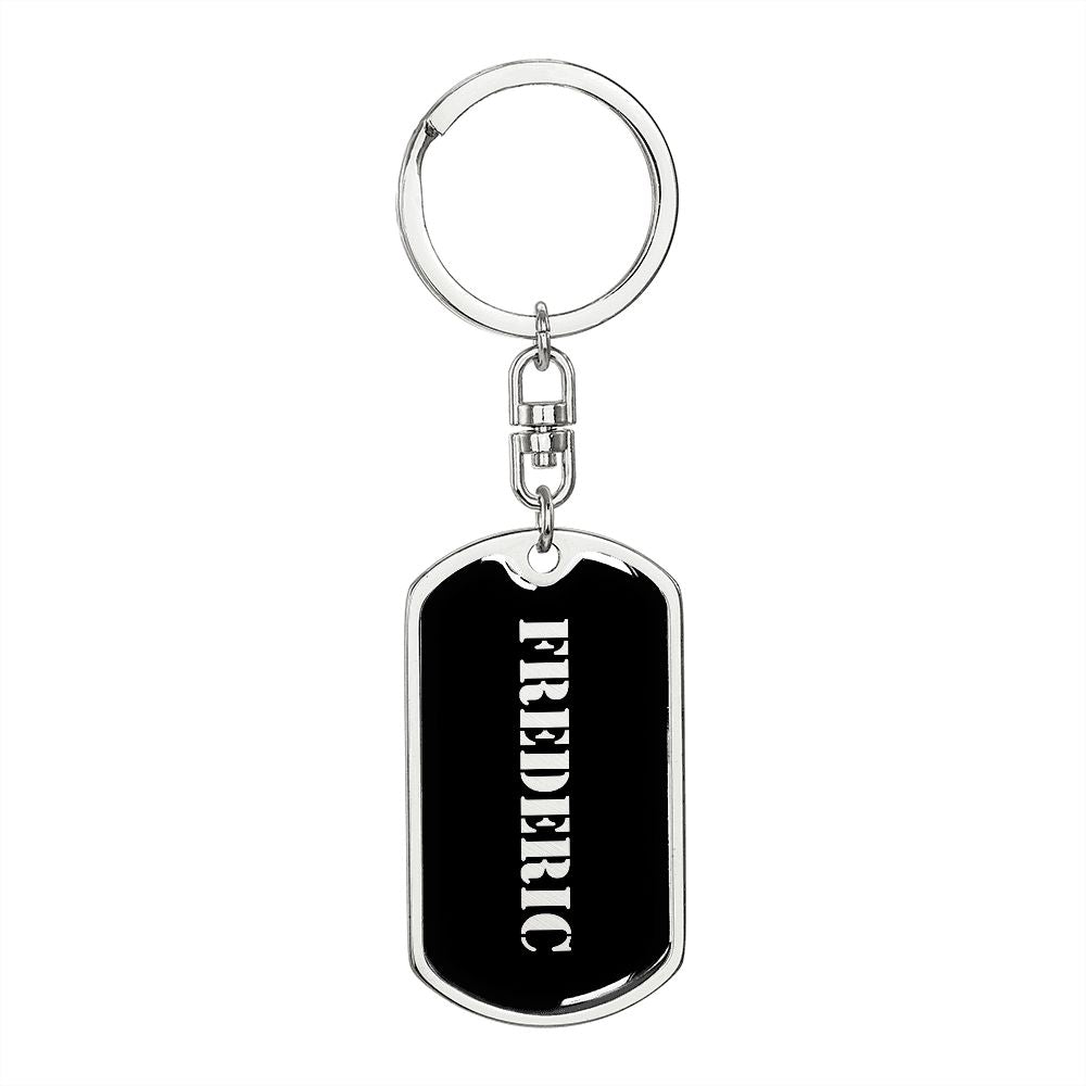 Frederic v2 - Luxury Dog Tag Keychain