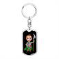 Knight 01-2 - Luxury Dog Tag Keychain