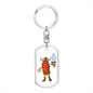 Viking 01 - Luxury Dog Tag Keychain