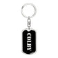 Colby v2 - Luxury Dog Tag Keychain