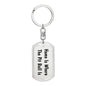 Pit Bull's Home - Luxury Dog Tag Keychain