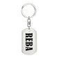 Reba v01 - Luxury Dog Tag Keychain