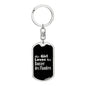 Bouvier des Flandres v2 - Luxury Dog Tag Keychain