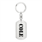 Cole - Luxury Dog Tag Keychain
