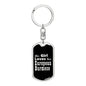 European Burmese v2 - Luxury Dog Tag Keychain