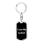 Love My Lorikeet v2 - Luxury Dog Tag Keychain