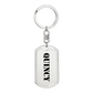 Quincy - Luxury Dog Tag Keychain