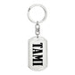 Tami v01 - Luxury Dog Tag Keychain