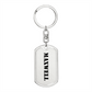 Maxwell - Luxury Dog Tag Keychain
