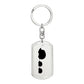 Mama Hedgehog With 2 Hoglets - Luxury Dog Tag Keychain