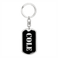 Cole v2 - Luxury Dog Tag Keychain