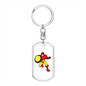 Superhero 01 - Luxury Dog Tag Keychain