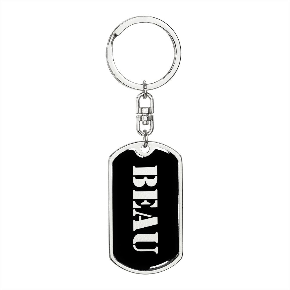 Beau v2 - Luxury Dog Tag Keychain