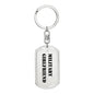 Military Girlfriend - Luxury Dog Tag Keychain