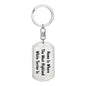 West Highland White Terrier's Home - Luxury Dog Tag Keychain