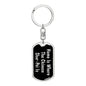 Chinese Shar-Pei's Home v2 - Luxury Dog Tag Keychain