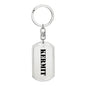 Kermit - Luxury Dog Tag Keychain