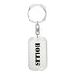 Hollis - Luxury Dog Tag Keychain