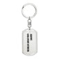 Army Grandfather - Luxury Dog Tag Keychain
