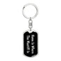 Mastiff's Home v2 - Luxury Dog Tag Keychain
