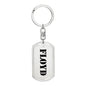 Floyd - Luxury Dog Tag Keychain