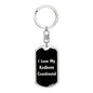 Love My Redbone Coonhound v5 - Luxury Dog Tag Keychain