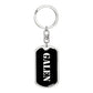 Galen v2 - Luxury Dog Tag Keychain