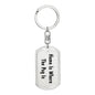Pug's Home - Luxury Dog Tag Keychain