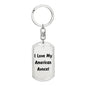 Love My American Avocet - Luxury Dog Tag Keychain