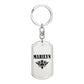 Marilyn v01a - Luxury Dog Tag Keychain